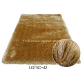 Tapis Shaggy élastique & soie de haute qualité